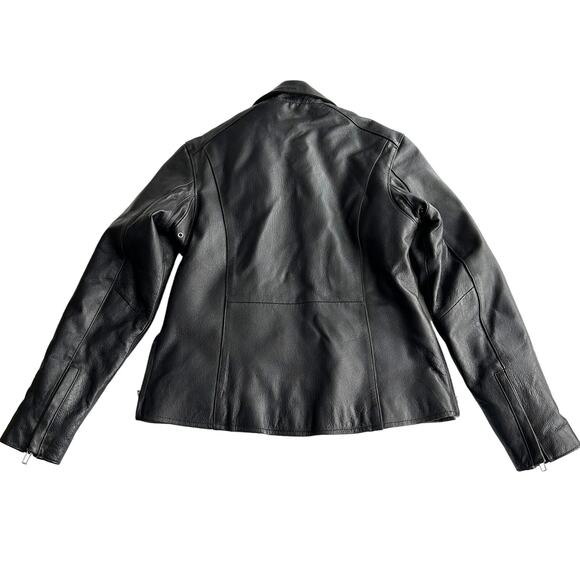 Montana Removable Thinsulate Lining‎ Riding Leather Black Jacket women M - Picture 2 of 15